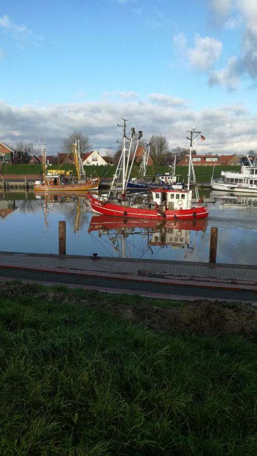 Ferienwohnung "Goode Tied" Krummhorn Bagian luar foto